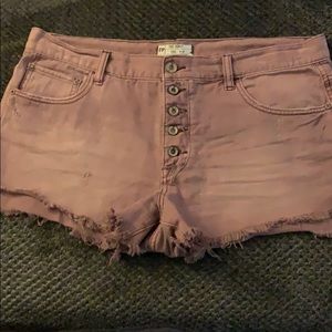 Free People size 31/12 shorts, 2.75 inseam